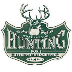 Deer Hunting T shirt. Hanes cotton Tagless T's.