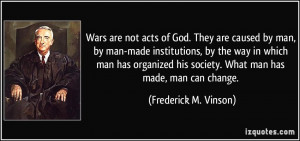 More Frederick M. Vinson Quotes