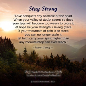 Inspirational Stay Strong Quotes