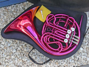Details about PINK Bb/F Double FRENCH HORN • STERLING Pro Quality ...