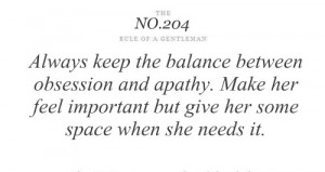 ... . Make Her Feel Important But Give Her Some Space When She Needs It