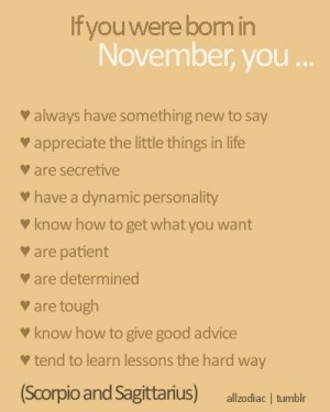 November born