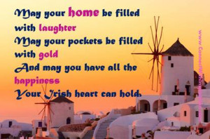 Click for a delightful large picture quote on- May your home be filled ...
