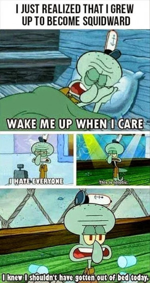 know right # squidward # grumpy # life read more show less