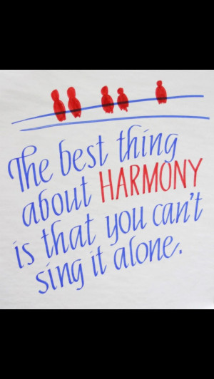 Learn to sing harmony to any song before I die