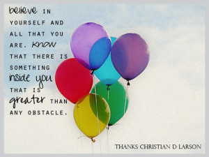 Inspirational Quotes Balloons