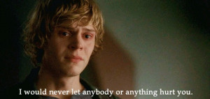 ... crazy, but I couldn't help it... Langdon Quote'S, Tate Langdon Quotes