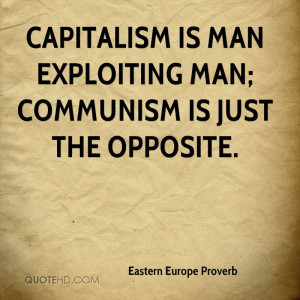 Capitalism Man Exploiting