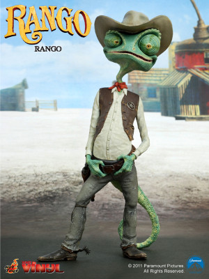 ... Rango, featuring the voice of actor Johnny Depp as Rango, by releasing