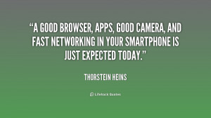 good browser, apps, good camera, and fast networking in your ...