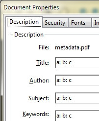 Hyperref “enquotes” metadata