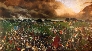 Henry Arthur McArdle interpretation of the Battle of San Jacinto.
