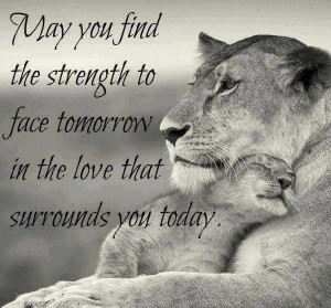 Strength, love, quote