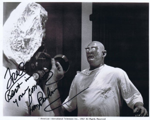 This Lon Chaney Jr was signed in person at a meeting of the Count ...