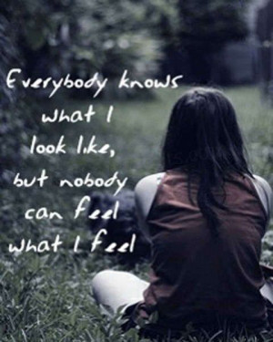 Nobody knows the real me