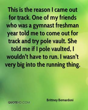 was a gymnast for years.