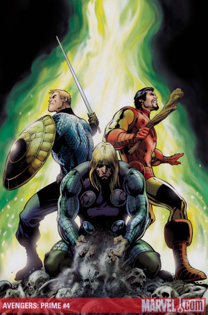avengers prime 4 of 5 written by brian michael bendis