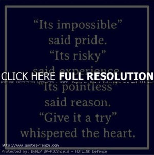 Its Impossible Inspirational Life Quotes