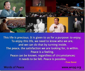 Prem Rawat(maharaji) peace quotes