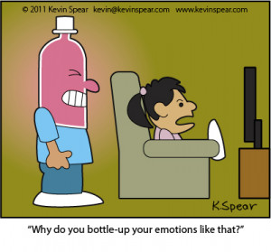 ... and a boy with a bottle for a head the girl says why do you bottle