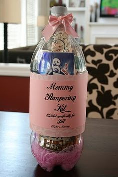 Mommy Pampering Kit. I should make a bunch and give them out every ...