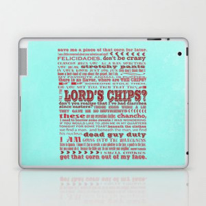 nacho libre quotes from jack black movie... Laptop & iPad Skin by ...