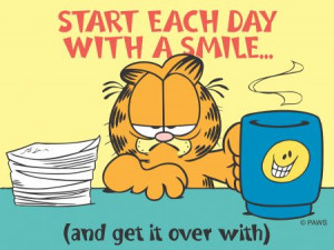 Now you can start your day with your habits: coffee, breakfast ...