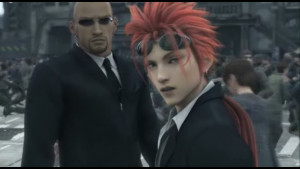 final fantasy advent children pwns reno has smexy red hair