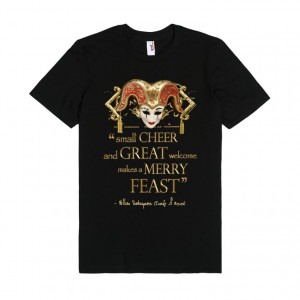 Comedy Of Errors Feast Quote (Gold Version)
