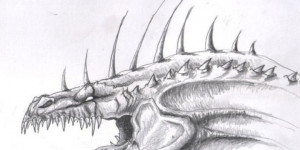 Grendel Monster From Beowulf Drawing Grendel-like monster