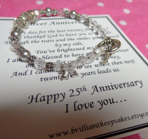 25th Wedding Anniversary Quotes and Poems