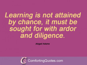 Abigail Adams Famous Quotes