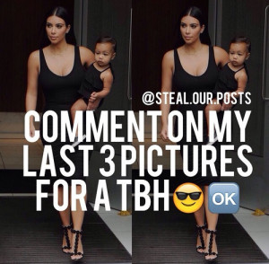 Most popular tags for this image include: steal.our.posts, kim ...
