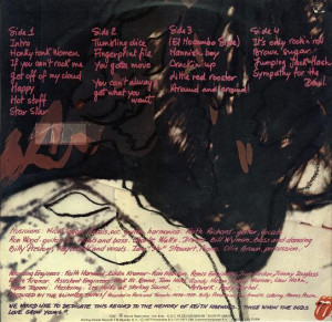 The Rolling Stones Love You...