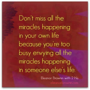 Don't miss out on your miracle