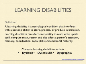 learning disabilities learning disabilities can learning disability ...