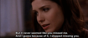 sad quotes Typography pain hurt broken brooke davis One Tree Hill ...