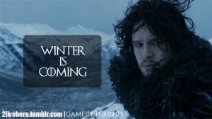 GAME OF THRONES QUOTES ABOUT WINTER