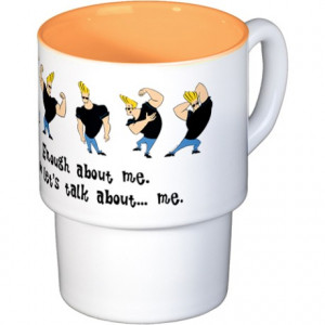 Johnny Bravo Quote Stackable Mug Set (4 mugs)
