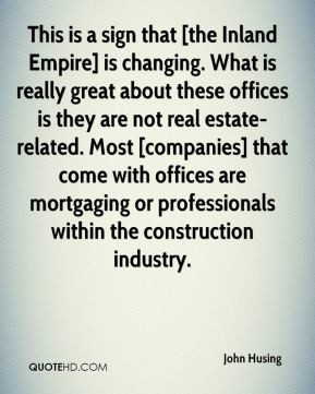 This is a sign that [the Inland Empire] is changing. What is really ...