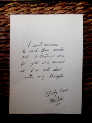 Quotes About Poetry Writing Handwriting Poetry Quote