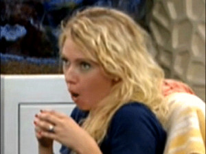 ... Tuesday - HoH - Britney demonstrates awkward intimate eye contact