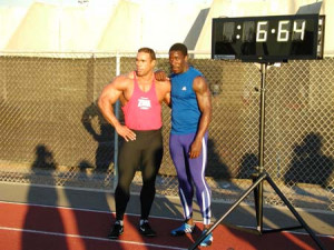 dwain chambers 5'11 183 lbs kevin 5'9 (insert weight) there?