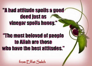 ... Spoils a good deed just as Vinegar Spoils Honey – Attitude Quotes
