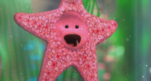 cute, finding nemo, pink, starfish