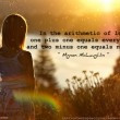 Arithmetic Of Love Quote