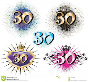 Vector Illustration for Special Birthdays Anniversaries and Occasions ...