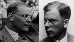Dietrich Bonhoeffer in London, 1939 (L) and Hans von Dohnanyi, 1940 ...