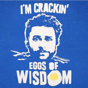 ... OF WISDOM T-shirt Always Sunny in Philadelphia Charlie MENS S - XL