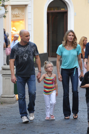 Andre Agassi and Steffi Graf’s Island Escape